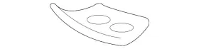 86653-c6200 Kia Genuine Blank Cover