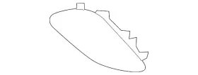 86655-j5300 Kia Genuine Trim Cover
