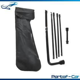 Kinte Tech Kte2602989 Spare Tire Lug Wrench Tool Kit Steel For Dodge Ram 2500 3500 2007-2015