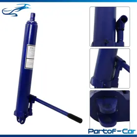 Kte4798143 Kinte Tech New Hydraulic Long Jack Manual Single Pump Engine Hoist Lift Shop Crane 8 Ton