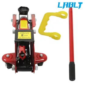 Om271611oc Lablt 2 Ton Hydraulic Floor Jack Trolley Low Profile Car Quick Lifting