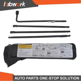 Tl16367q Labwork Replacement Spare Tire Lug Wrench Jack Tool Kit For 99-15 Gmc Sierra