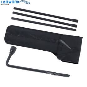 Labworkauto La932919cm 2001-03 And 2005-06 For Gmc Sierra 1500 Hd Pickup Spare Tire Lug Wrench Tools Kit