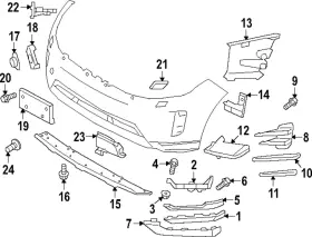 Lr114724 Land-rover Genuine Blank Cover