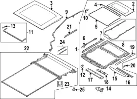 Lr185482 Land-rover Genuine Hole Cover