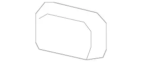 52128-48906 Lexus Genuine Hole Cover