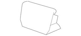 Lexus 52128-76901 Genuine Hole Cover