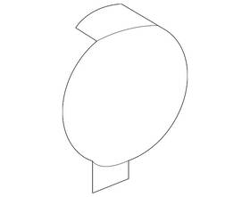 Lexus 52161-11901 Genuine Bumper Cover