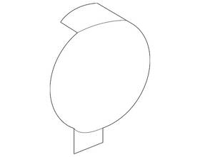 Lexus 52162-11901 Genuine Jack Plug Cover