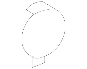 52162-11901 Lexus Genuine Jack Plug Cover