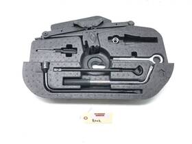 Maserati 670100602 2017-2020 Levante Spare Tire Jack Lift Tool Kit Foam Holder Set Oem