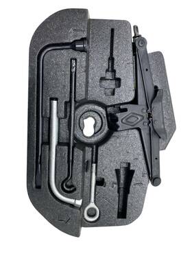 Maserati Motors 670108360 2017-2024 Levante Emergency Spare Tire Jack With Tool Kit And Foam Insert