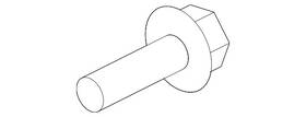 Mazda 9987-50-412 Genuine Upper Trim Panel Retainer Clip