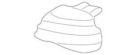 Mazda N066-50-c11a Genuine Cover - Passenger Side Rh