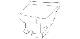 164-860-09-08-9999 Mercedes-benz Genuine Cover