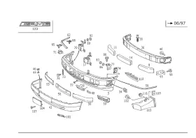 202-880-04-05 Mercedes-benz Genuine Cover Flap
