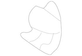 Mercedes-benz 209-880-01-05-9999 Genuine Mercedes-benz Cover