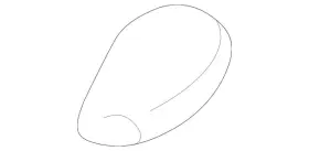 210-885-07-26-9999 Mercedes-benz Genuine Flap
