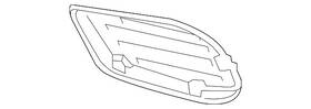 Mercedes-benz 212-885-27-23 Genuine Mercedes-benz Jack Plug Cover