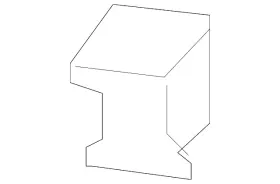 221-880-06-05-9999 Mercedes-benz Genuine Trim Cover