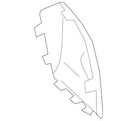 Mercedes-benz 238-885-93-00-9999 Genuine Mercedes-benz Jack Plug Cover