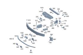 Mercedes-benz 297-622-23-01 Genuine Mercedes-benz Cover Longitudinal Member