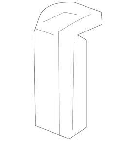 Mercedes-benz 463-885-98-01 Genuine Mercedes-benz Jack Plug Cover