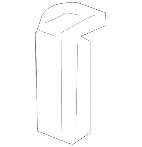 463-885-98-01 Mercedes-benz Genuine Jack Plug Cover