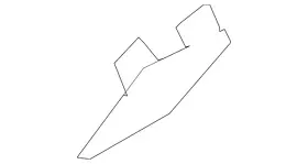 6415a017 Mitsubishi Genuine Bumper Cover