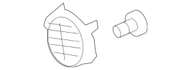 Mn161719 Mitsubishi Genuine Hole Cover