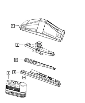 04772483af Mopar Genuine Wheel Lug Wrench