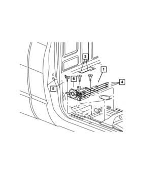 Mopar 52110489aa Genuine Jack