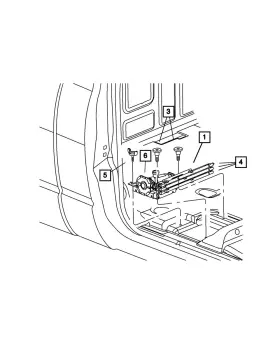 52110489aa Mopar Genuine Jack