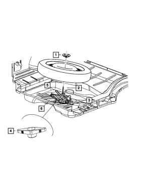68054373ad Mopar Genuine - Jack 68054373ad Mopar Genuine - Jack
