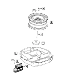 68197726aa Mopar Genuine Roadside Emergency Kit