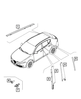68336143aa Mopar Genuine Screw