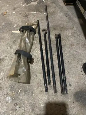 68541122aa Mopar Dodge Floor Jack Handle Bracket With 4 Various Extensions Good For Shop Gm Ford