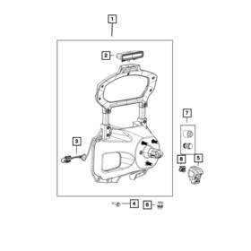 Mopar 68582664aa Spare Tire Stop For Jeep Wrangler 2021
