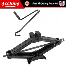 Munirater Afu34072f 2 Ton Scissor Jack For Car Van Suv Tire Lift Handle Crank Wrench Tool New