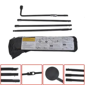 Ce1505764iec Muparkt 4 Pc Lug Wrench Jack Spare Tire Tool Set For Sierra Silverado 1500 2500 3500