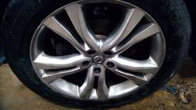 Nissan 560-62518a Wheel 20x7-1/2 Alloy 5 Split Spoke Fits 09 Murano 10298742