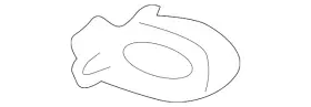 62256-6z500 Nissan Genuine Finish Plate