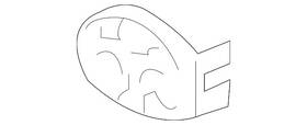 Nissan 62256-cc20b Genuine Lamp Cover