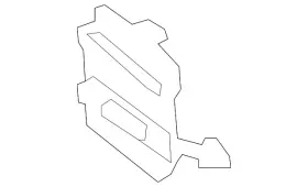 622a0-3ba0h Nissan Genuine 2012-2014 Versa - Hole Cover