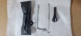 Nissan 995016rr0a 2021-2024 Rogue Spare Tire Tool Kit Set With Carrier Case Oem
