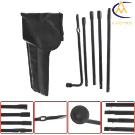 1375080 Nurniacl For 98-11 Ford Ranger Spare Lug Wrench Ext Tire Tool Replacement Kit With Case