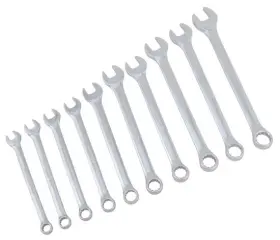 W30002 Performance Tool 10pc Metric Polish Wrench Set Sizes 10 11 12 13