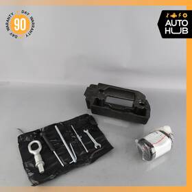 Porsche 7p5012112h 11-18 Cayenne 958 Hybrid S Spare Wheel Jack Tools Holder Box Oem