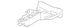 958-559-831-00-9b9 Porsche Genuine 2011-2018 Cayenne - Jacking Bracket