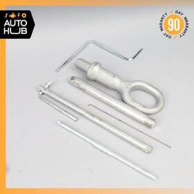 Porsche 95872115100 Cayenne Tow Hook Towing Eye Set 7 0805783 Oem